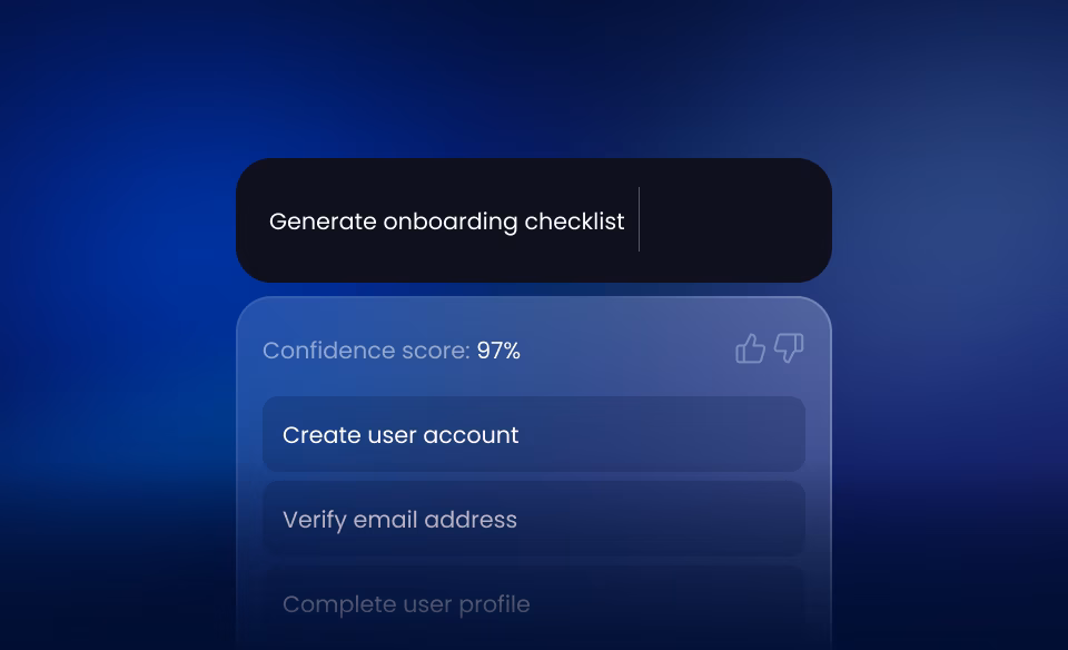 a screenshot of a checklist